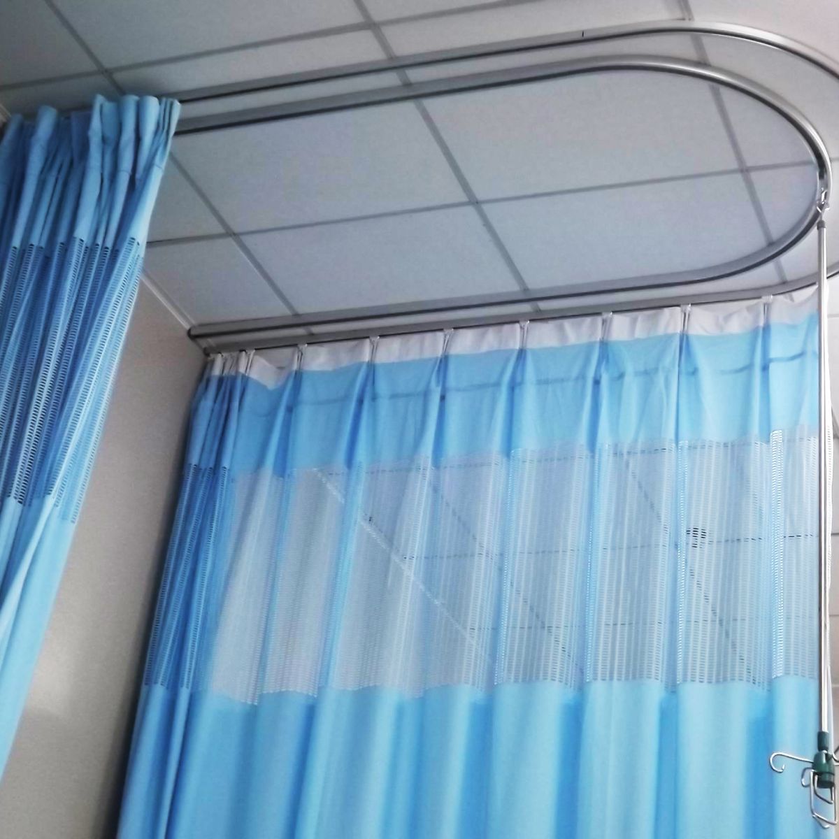 醫用隔簾的軌道怎么安裝？